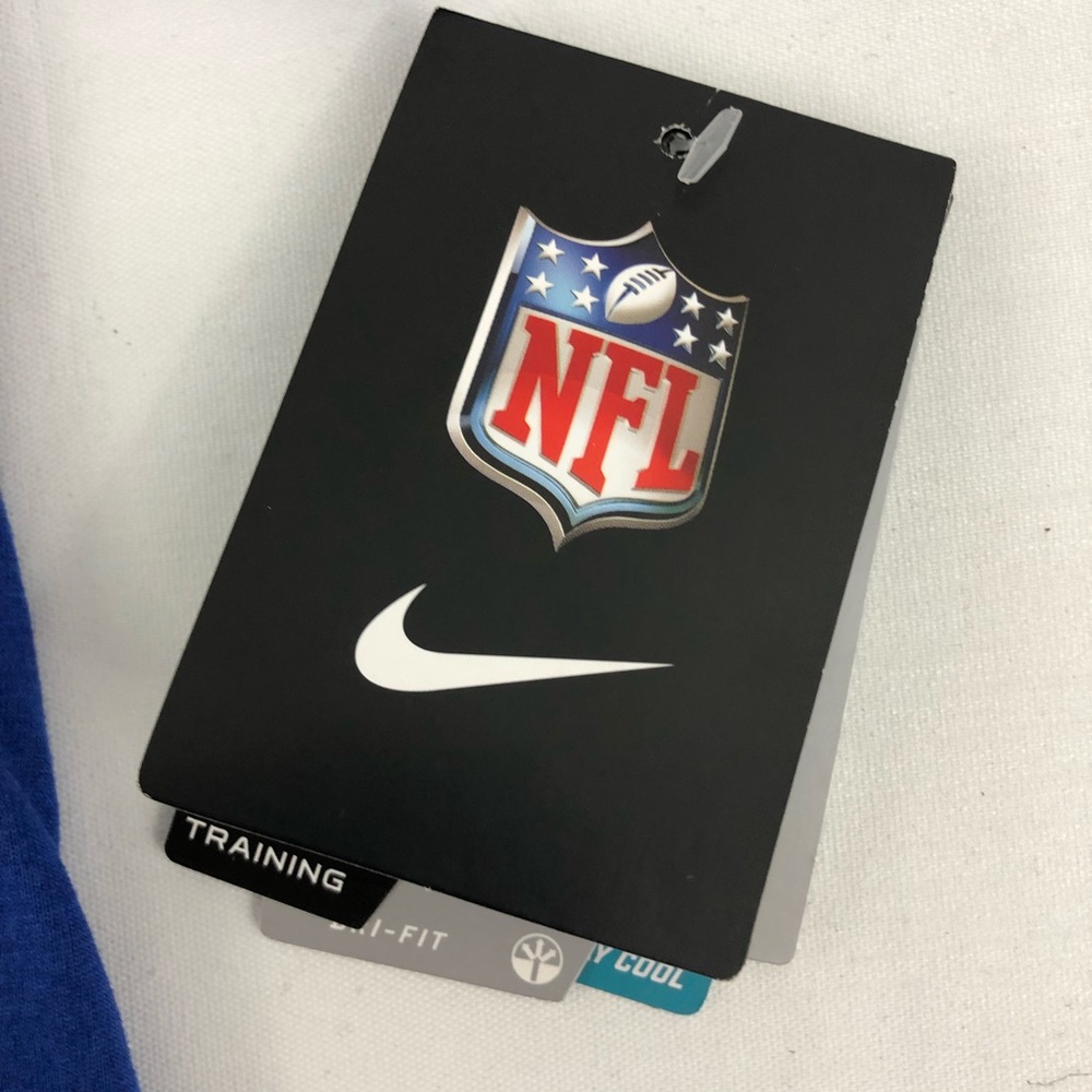 Nike New York Giants Football Dri-Fit T Shirt - Picture 8 of 8